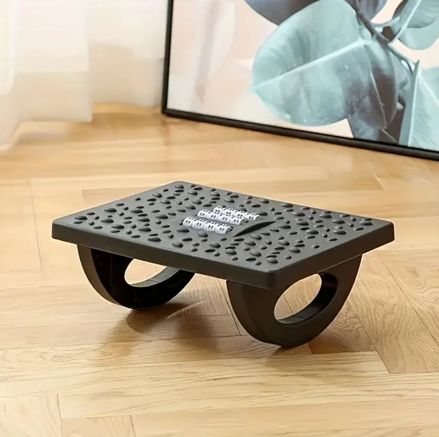 Descansa pies ergonómico con masajeador