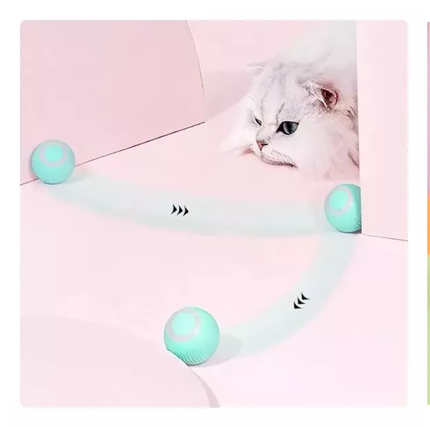 Pelota Inteligente Para Gatos Y Perros – ¡Diversión sin fin para tu mascota!