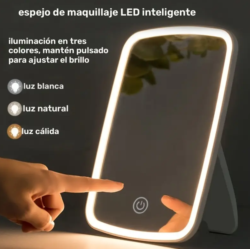 Espejo con luz LED - Tu belleza iluminada en cada detalle